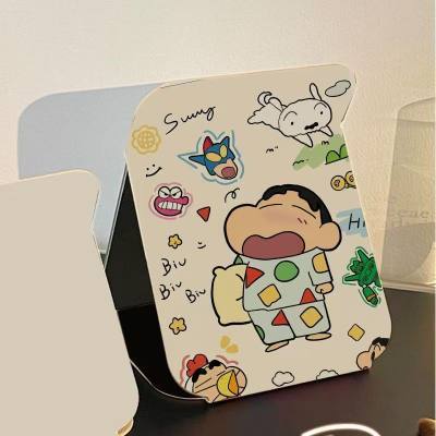 ハッピーハローキティ女子学生寮オフィスポータブル小型ミラー折りたたみデスクトップミラー化粧鏡|undefined