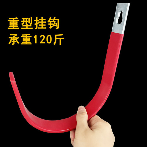 Outdoor heavy-duty large hook wall mounting ladder cable wire water pipe hook tool hook drilling single hook