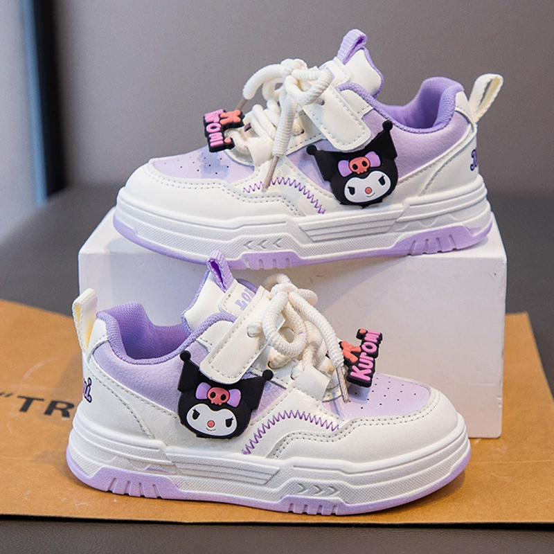 Обувь для девочек на мягкой подошве детская спортивная обувь осень 2024 новая мультяшная детская обувь милая мягкая подошва повседневная обувь для девочек