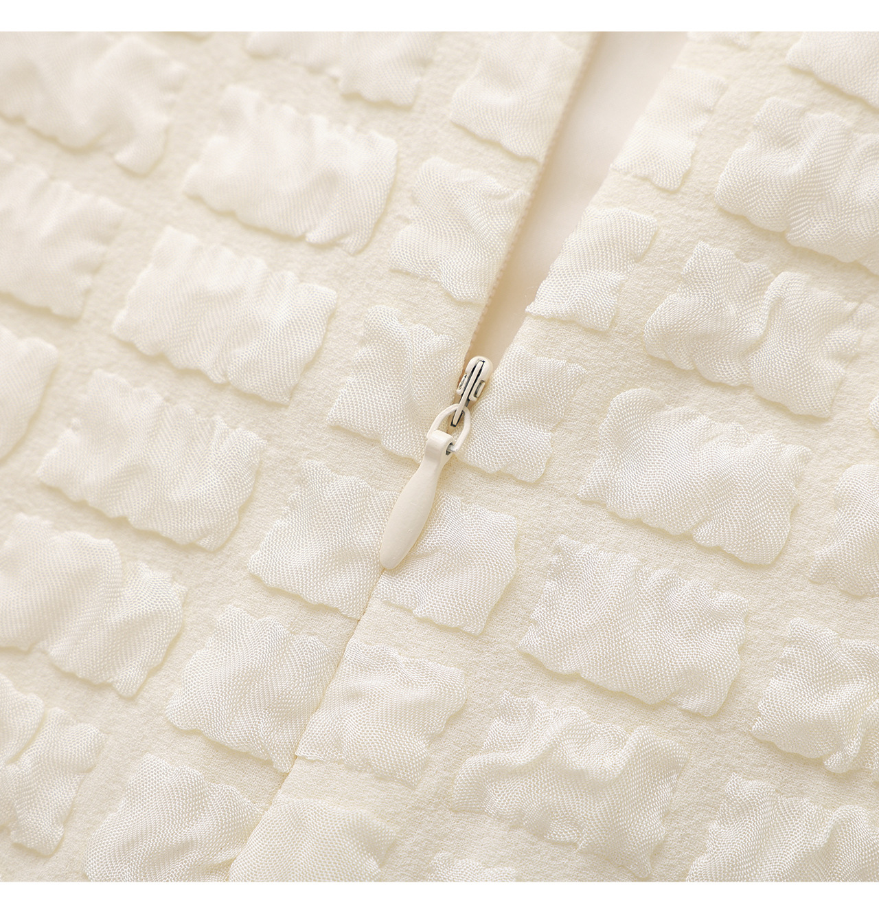 Set áo ngắn phối váy xếp tầng organza nữ tính — màu đen chi tiết 27