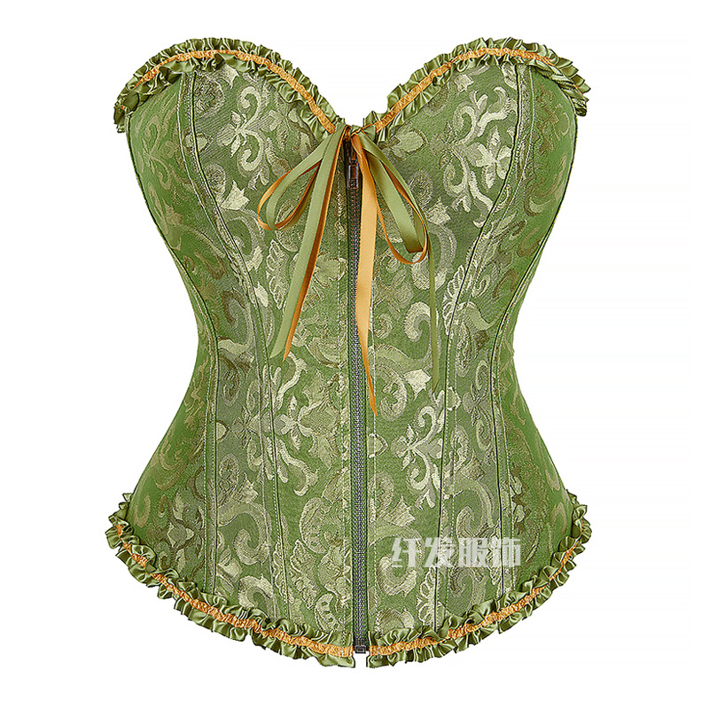 Ropa interior de la boda suministro Comercio exterior vestido novia cremallera cintura chaleco corsé corte europeo y americano vientre contratación