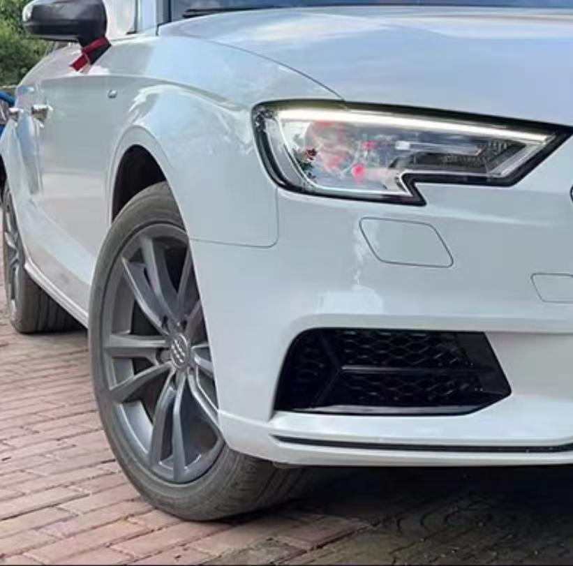 Suitable for 17-19 Audi A3S3 Fog Light Frame m Style Honeycomb Lower Mesh Grille 8V3807681Ab Wholesale