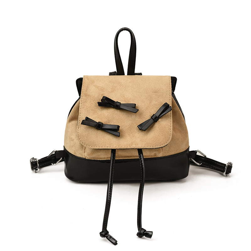 Mochila de mujer de arco encantador estilo estilo mirad color bolsas escolares nuevas mochilas infantiles moda