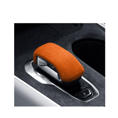 central control gear handle for – Sürətlər qutusu və əl tormozu başlıqları - 009-gear-cover-2969-orange