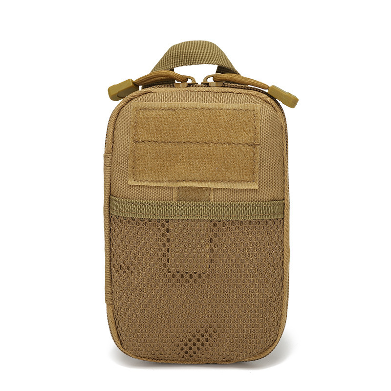 Outdoor sports tactical waist bag hanging bag mobile phone bag multi-functional small tool bag socket small square bag student Pencil Case