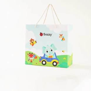 Подарочная коробка и пакет Sozzy для детских игрушек