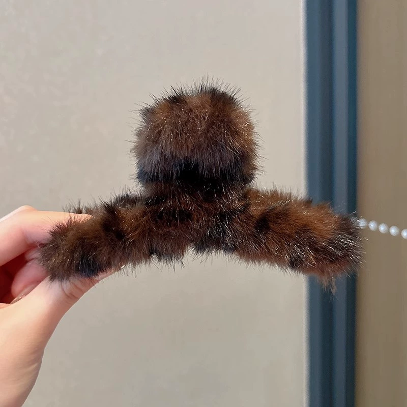 Аcrylic Crab Hair Clip, французский стиль зажим для волос, assorted colors, размеры 4–15 см