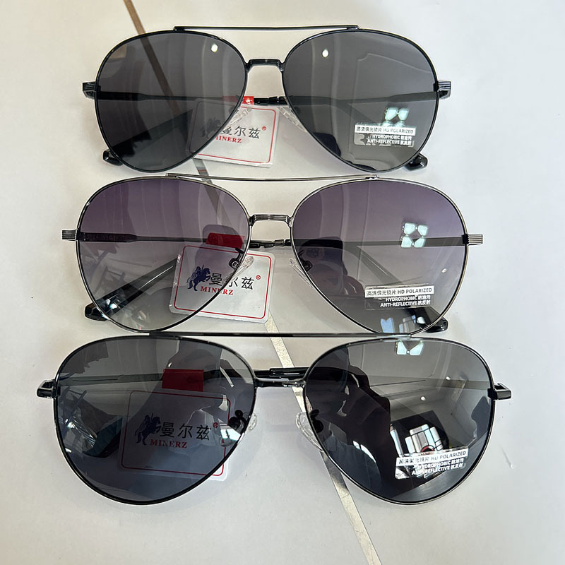 New high-resolution polarized sunglasses, fashionable square frame, personalized dual-beam sunglasses, everyday driving, classic retro frog sunglasses