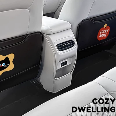 Cute Star Cat Car Seat Rear Anti-Kick Pad 25 New Original Anti-Kick Pad Rear Anti-Fouling Rear Anti-Kick Pad