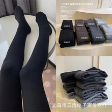 热销高品质秋冬款日本羊脂袜加绒加厚高腰显瘦女连裤袜保暖打底裤