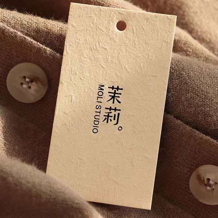 源头厂家服装吊牌定制男女童装内衣吊牌吊卡价格标签草香纸吊牌卡