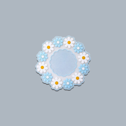 Fire Wax Seal Mat, Coaster, Stamp Pad—Beginner Practice & Demolding Tool Accessory—Cute Silicone Mat in Instagram-Style Divider
