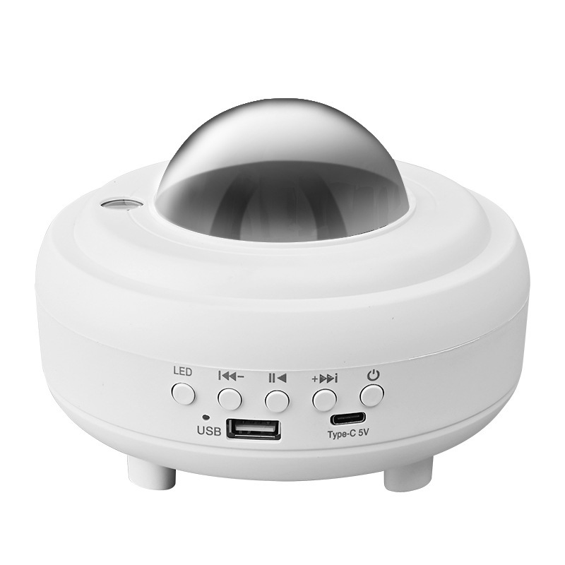 クロスボーダー Bluetooth レーザー星空ライトムーンライトオーロラ投影雰囲気ライトカラフルな Bluetooth スピーカー充電プラグ U ディスク|undefined