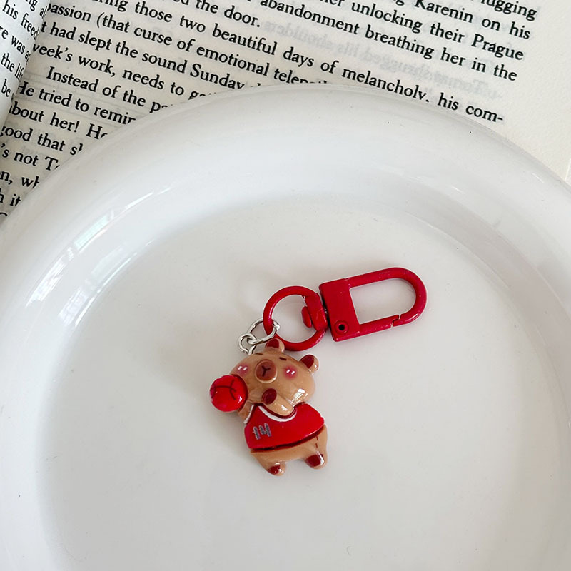 音楽運動の小さい皮の鍵は少女の心の学生を掛けて親友の贈り物のカップルを飾ってペンダントを飾ります。