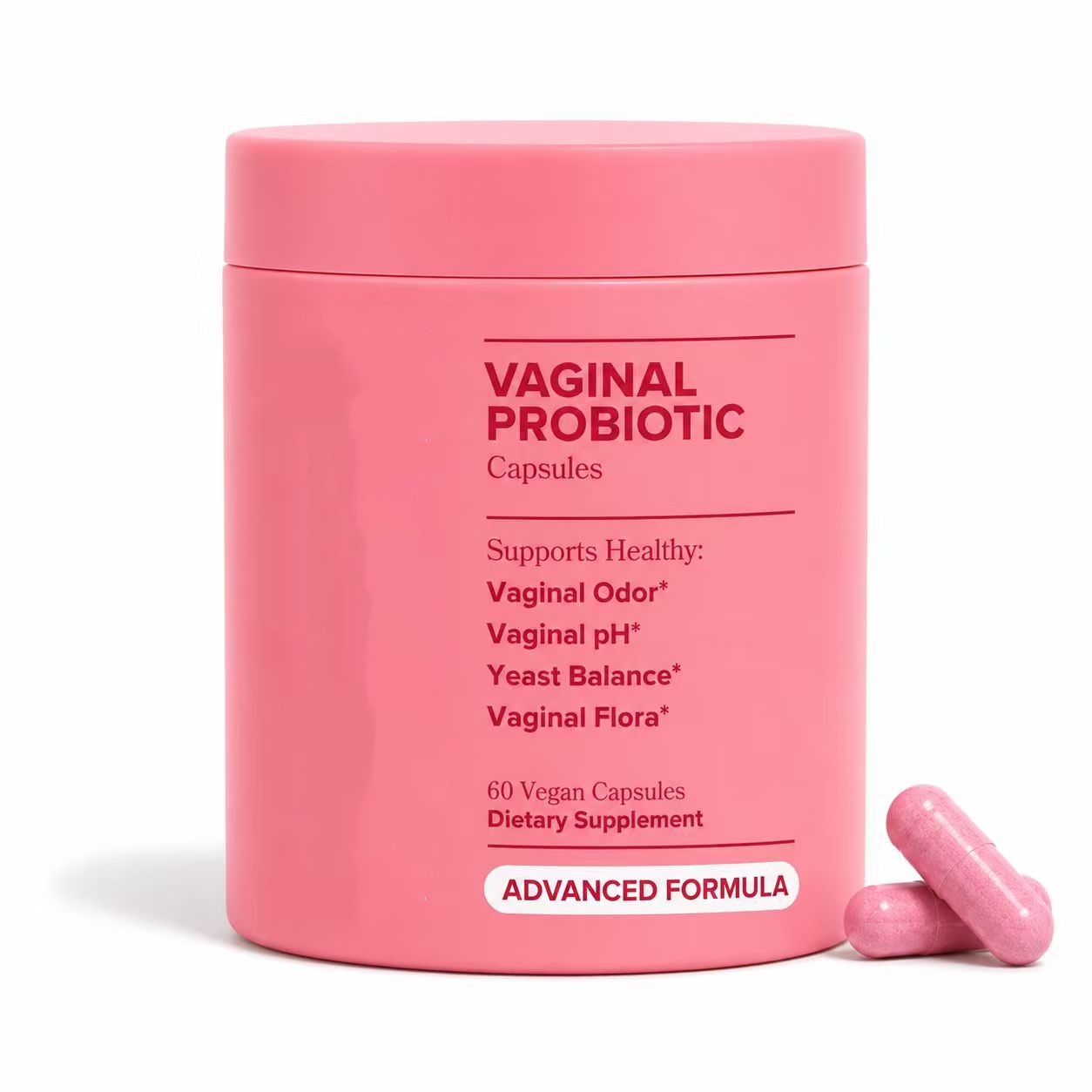 UNIQUE UNCLE 女性益生菌胶囊（粉瓶）60粒