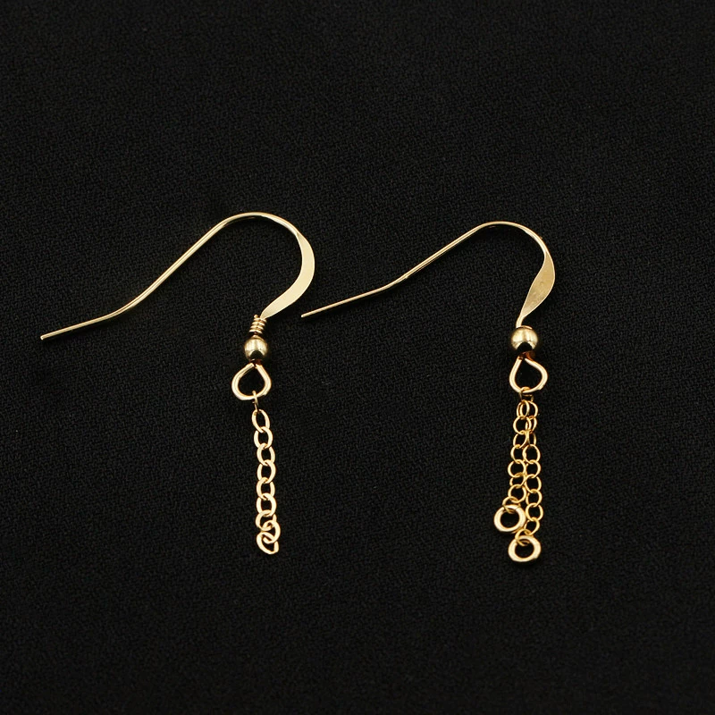 Серьги, аксессуары, бусины, США, золото 14 карат, для DIY