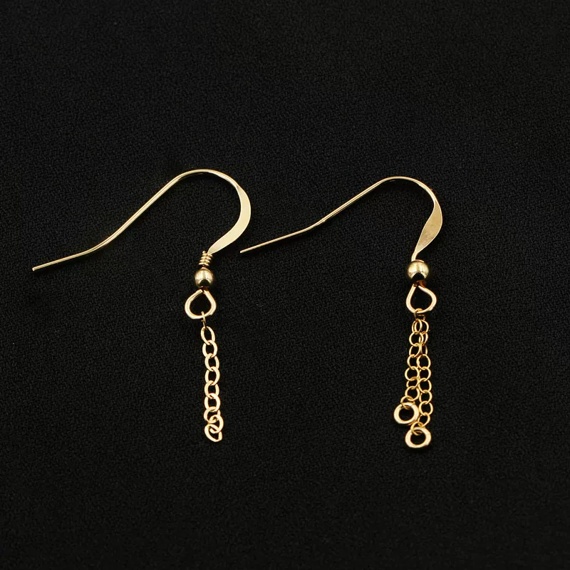 Серьги, аксессуары, бусины, США, золото 14 карат, для DIY