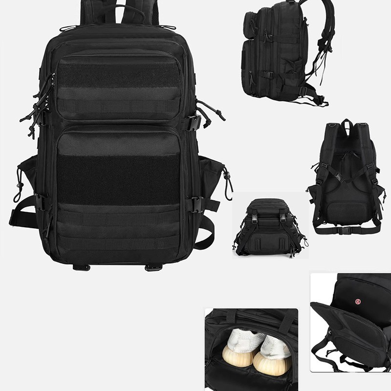New tactical backpack, outdoor multi-functional large capacity camouflage hiking travel handheld backpack, wholesale from manufacturer.