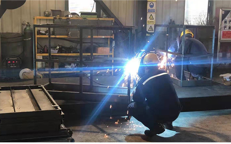 Simple Electric Hydraulic Rail-Type Lifting Cargo Elevator, Factory Workshop Cargo Lift, Small Electric Lifting Platform