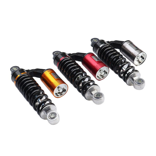 Harley Electric Bike Accessories 210MM Tri-color Decorative Airbag Rear Shock Absorber Spring Shock Absorber Wholesale