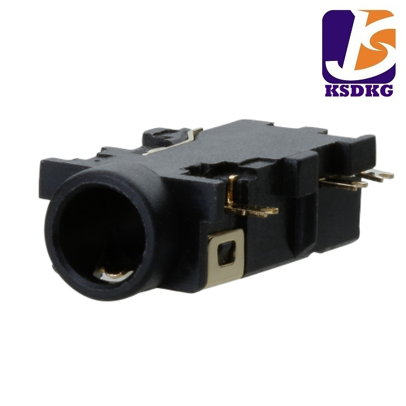 贴片式3.5耳机插口 供应3.5音频插座 小规格3.5耳机插座6脚