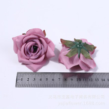 仿真玫瑰小花朵 diy手工配件假花辅料 家居帽子服饰装饰花亚马逊