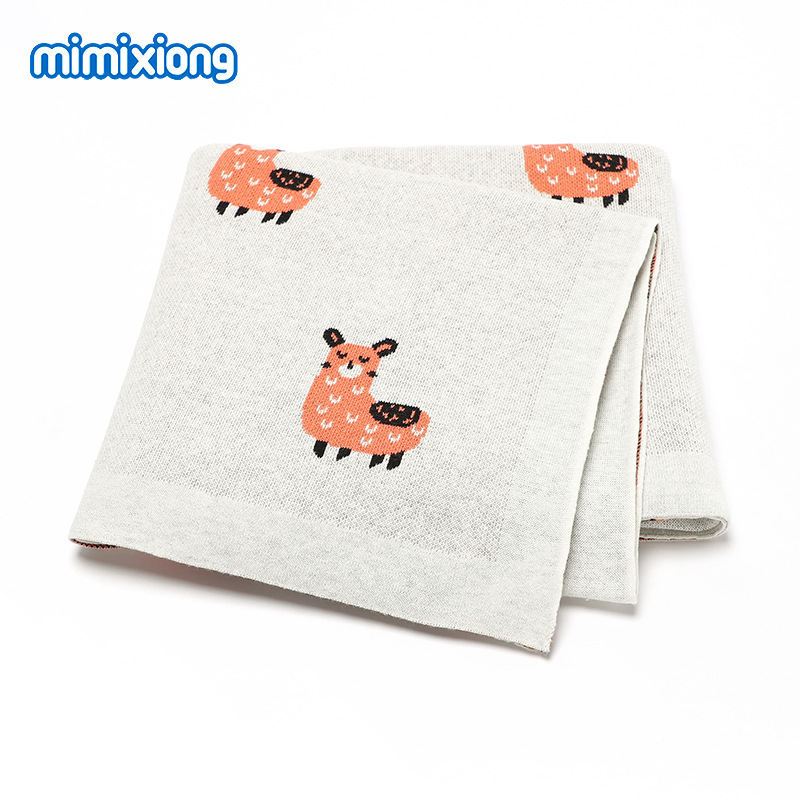 Ins venta caliente otoño e invierno nuevo bebé alpaca mantel