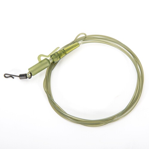 Cross-border European carp fishing leader line 45LB European fishing tackle connector line Fluorocarbon core 1m long fishing line wholesale