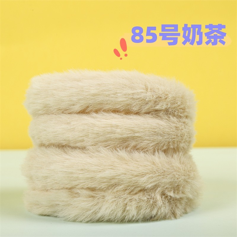 ウサギの毛のねじり棒の20mmの超太い密な毛の条の手作りのdiyの材料は赤い本のネットの赤い子犬の猫のおもちゃを包みます|undefined