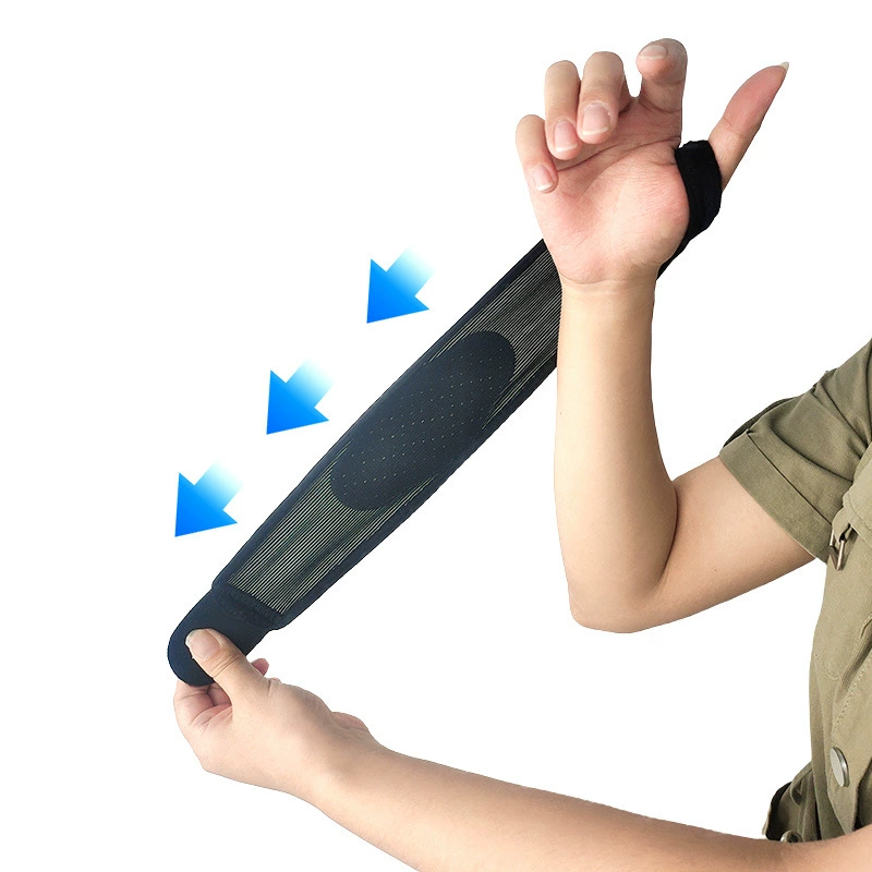 Тонкий дышащий эластичный ремешок на запястье в сухожильную оболочку тонкий впитывающий пот ремешок под давлением спортивный ремешок на запястье с защитой от растяжения связок