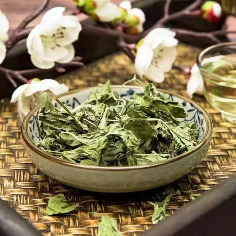 Dried Mint Leaves Bo He 50g Bottle Chinese Herbal Tea Leaves for Infusions and Culinary Use specifications