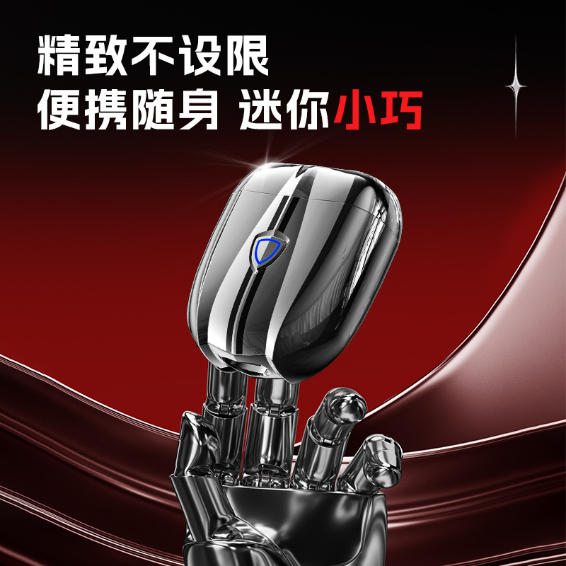 新しいミニ電気シェーバー全身洗える双頭磁気ひげシェーバー家庭用ポータブルメンズシェーバー|undefined