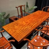 Большой чайный столик из массива дерева, бревно окан, черное дерево, орех, сушилка, чайный столик, цельная доска, красный тали, комбинированный набор