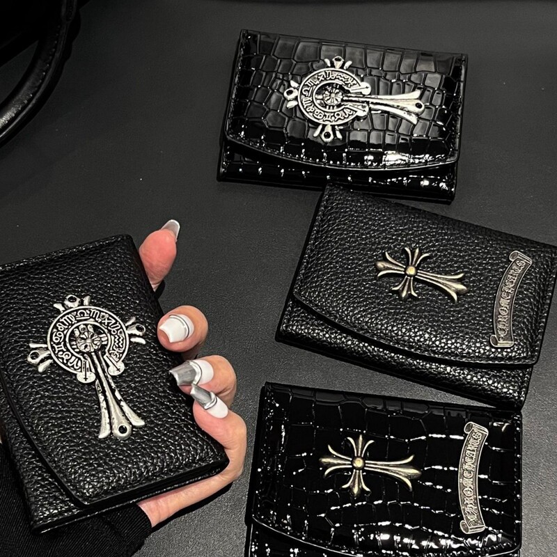 Trendy Brand Litchi Pattern Card Holder with Large Capacity to Hold Cards and Id Cards, New Storage Bag, European and American Export Popular Coin Purse