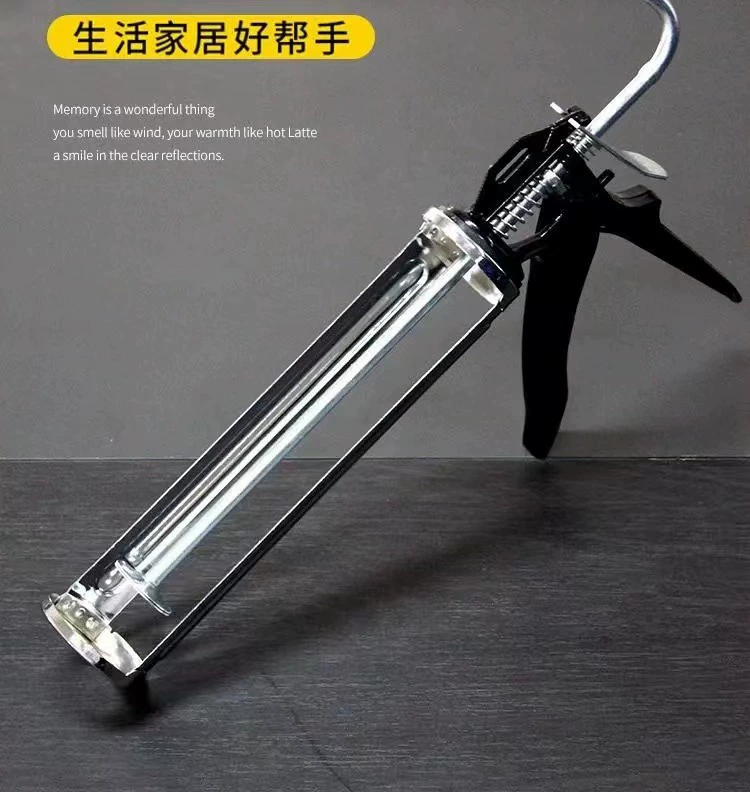 Фабрика напрямую поставляет вращающийся на 360 градусов стеклянный клеевой пистолет, чтобы сэкономить силу уплотнения полукруг клея, прижимая клей, жесткий клеевой пистолет, инструмент для шитья красоты