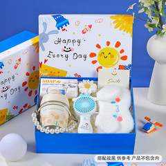 Ins High-Quality and Beautiful Children's Day Gift Box, Cute and Creative Handout for Kids, Birthday Gift Box, Empty Box