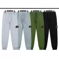 Cross-border STONE Island Compass Badge Big Pocket Minimalist Sweatpants Techwear Casual Sports Tapered Pants Trendy