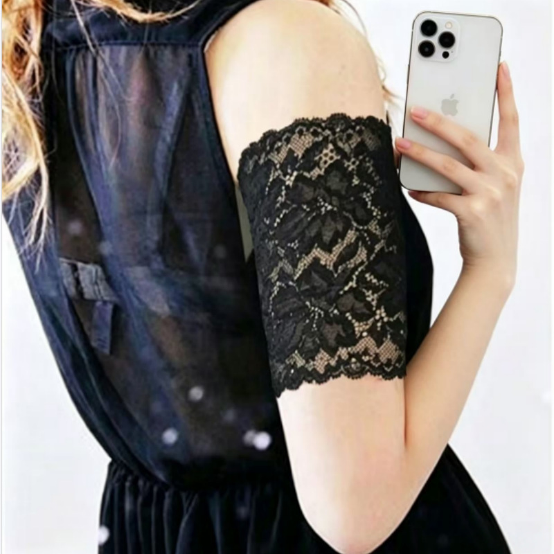 Lace Elbow Pads to Cover Scars, Tattoo Cover Sleeves, Breathable Multifunctional Arm Sleeves, Scar Cover, Sun Protection Arm Sleeves Lace Elbow Pads to Cover Scars, Tattoo Cover Sleeves, Breathable Multifunctional Arm Sleeves, Scar Cover, Sun Protection Arm Sleeves