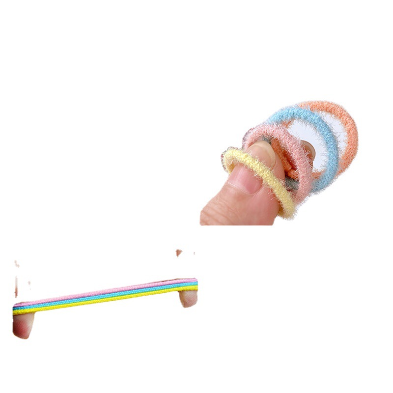 Banda de goma de los niños al por mayor no duele el Pelo elástico cuerda de pelo niñas bebé lazo pelo pequeño tamaño pelo banda pelo Pelo cuerda