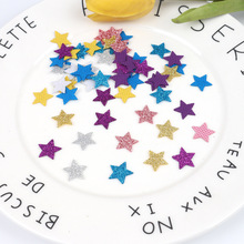 新款韩版金粉卡通系列宝宝发夹婴儿全包小发卡儿童饰品五角星材料