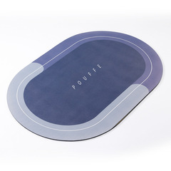 Home use diatomaceous earth doormat bathroom door toilet bathroom quick-drying mat shower anti-slip mat for wholesale