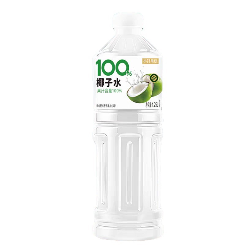 [New Product Launch] 100% Coconut Water 1250ml*2 Large Bottles Full Box Summer Thirst Quenching Refreshing Drink 5