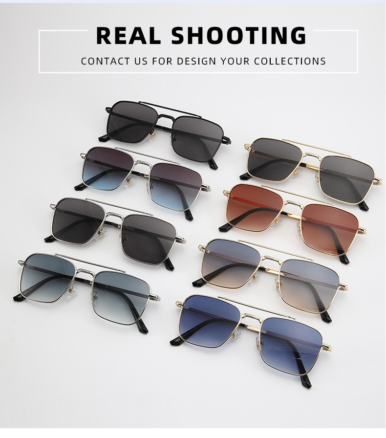 Streetwear Geometric Pc Square Full Frame Glasses display picture 2