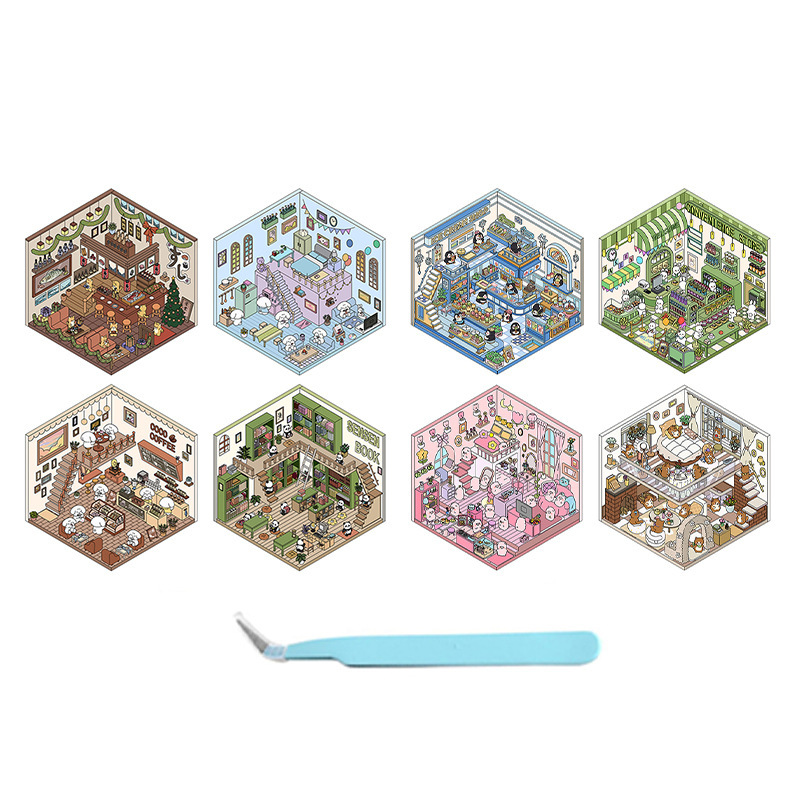 센유 1.0 [4종입] + 센유 2.0 [4종입] + 핀셋 1개