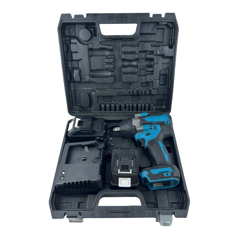 Llave eléctrica sin escobillas de litio de alta potencia llave eléctrica recargable de la pistola de aire eléctrico de alta resistencia de reparación de automóviles herramienta eléctrica