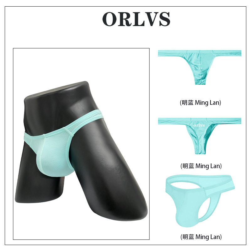 ORLVS modal men's sexy underwear modal bikini small triangle thong men OR680 ORLVS modal men's sexy underwear modal bikini small triangle thong men OR680