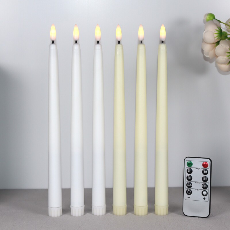 Led Remote Control Long Pole Digital Candle Light Cross-Border Amazon Halloween Plastic Artificial Long Bullet Candle Led Remote Control Long Pole Digital Candle Light Cross-Border Amazon Halloween Plastic Artificial Long Bullet Candle