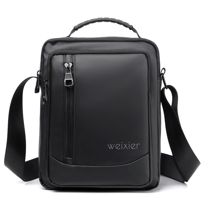 New Niche Herren-Handytasche, kompakt und minimalistisch, Outdoor-Einzelschulter-Crossbody-Tasche, spritzwassergeschützt, großes Fassungsvermögen, kleine Umhängetasche_voghion.com