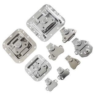 AW Anwang buckle case buckle butterfly lock aviation case wooden case padlock lock buckle case aluminum case hardware luggage accessories