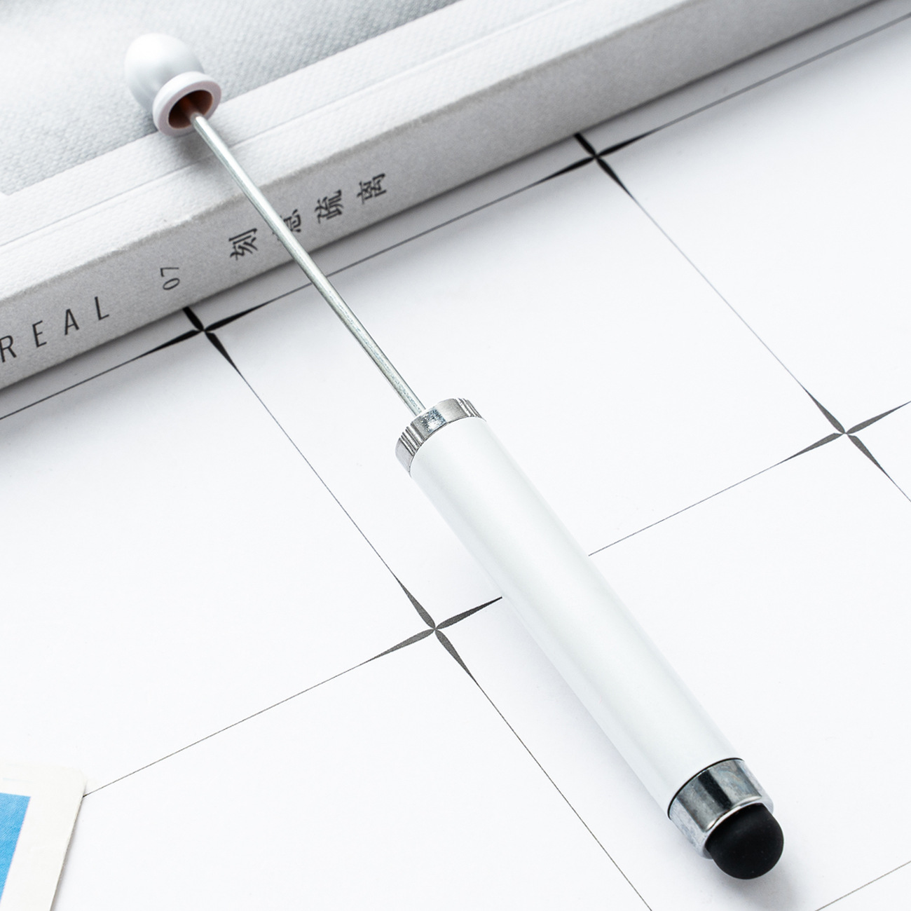 Nuevo bolígrafo de pantalla táctil DIY multifuncional 3 en 1 bolígrafo de bolas creativo de control táctil multicolor bolígrafo